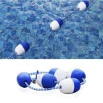 pool lane rope(蓝白）2