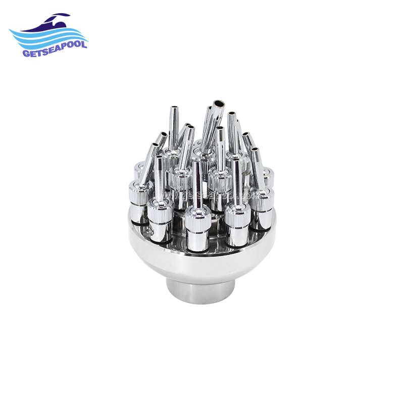 Stainless steel 3 layers Adjustable Fountain Nozzles - Guangzhou Getsea ...